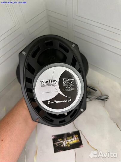 Новые автоколонки Pioneer TS-A6995 1800W