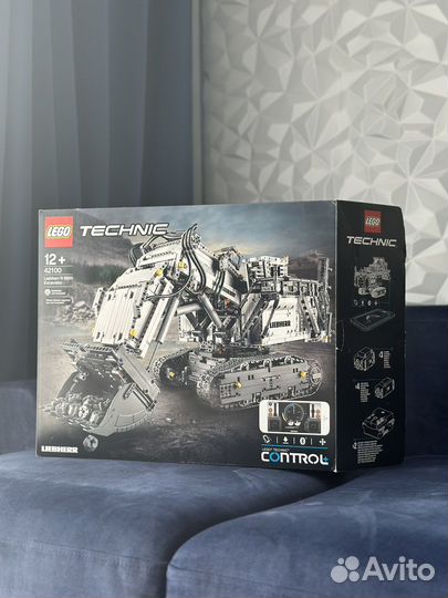 Lego экскаватор Liebherr R 9800