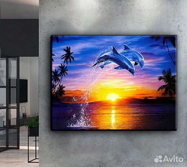 Алмазная мозаика 30*40