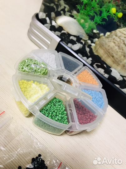 Бисер остатки