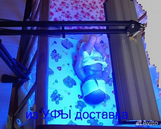 Облучатель для малышей от желтухи стойка