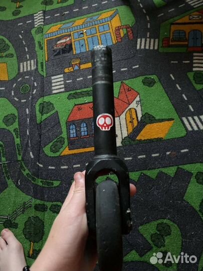 Вилка и колёса