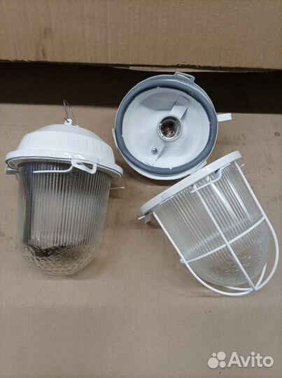 Светильник подвесной нсп с решеткой/без