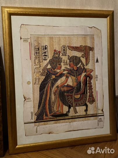 Картина на папирусе