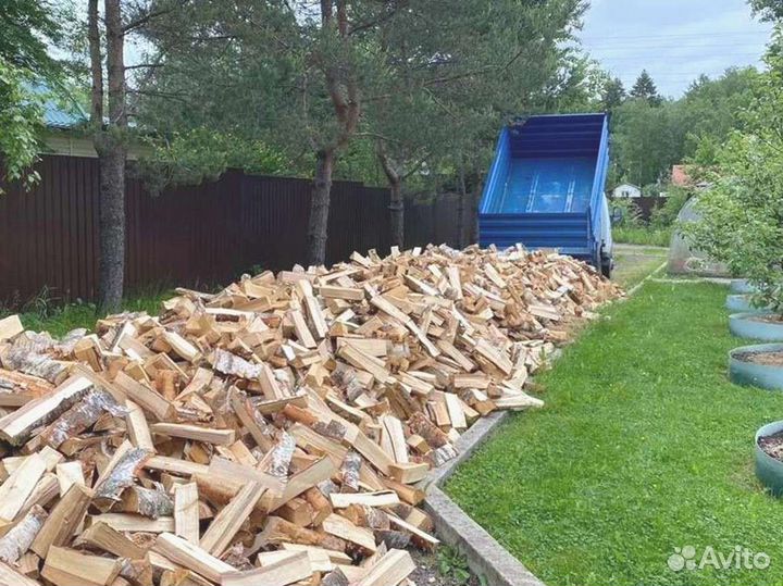 Дрова колотые березовые