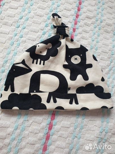 Шапочка легкая на малыша от 8 мес до 1, 5 лет