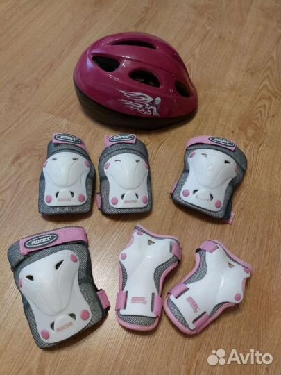 Шлем и наколенники