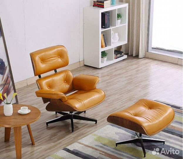 Кресло руководителя Vitra Lounge Chair & Ottoman