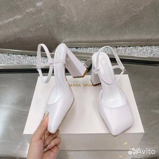 Amina muaddi босоножки