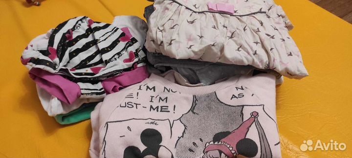 Пакет вещей на девочку 86