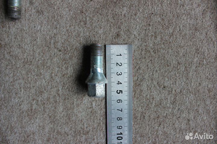 Болты колесные M14 Mercedes (20шт) + секретка