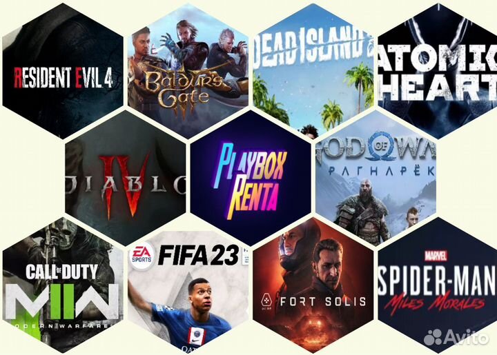 Игры PS4/PS5 аренда/продажа