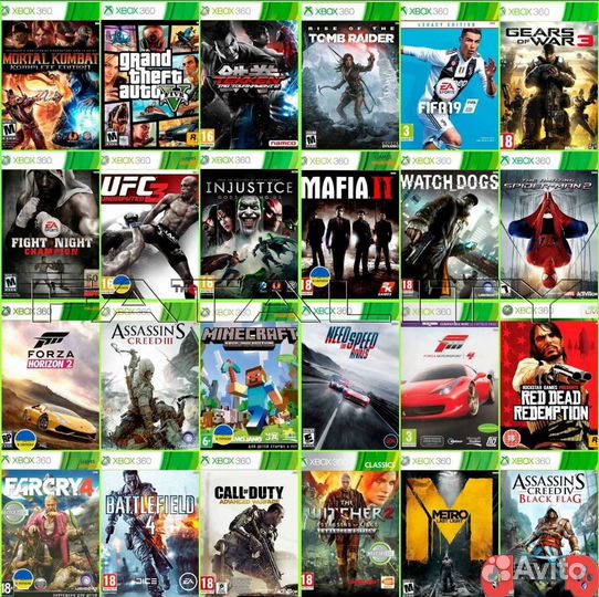 Игры на Xbox 360
