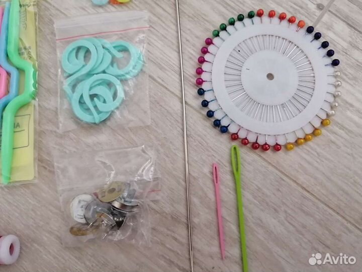 Набор для рукоделия, набор для вязания, спицы
