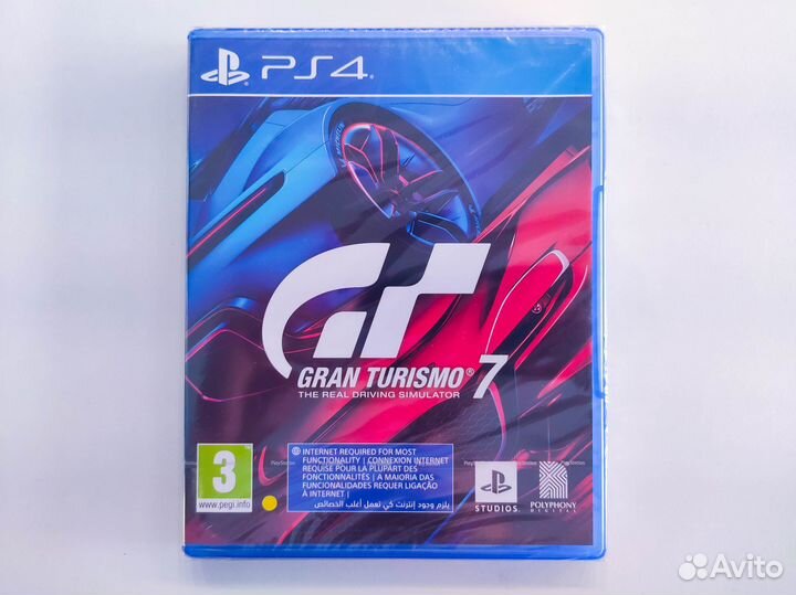 Gran Turismo 7 ps4 диск