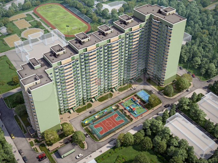 2-к. квартира, 76 м², 5/19 эт.