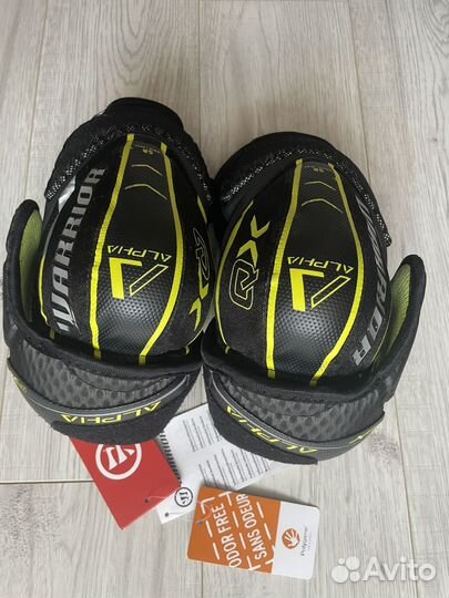 Налокотники Bauer 1x lite и Warrior Alpha QX