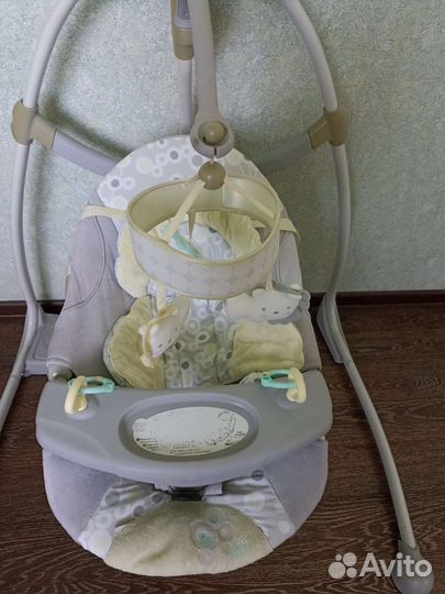 Детские электронные качели бу
