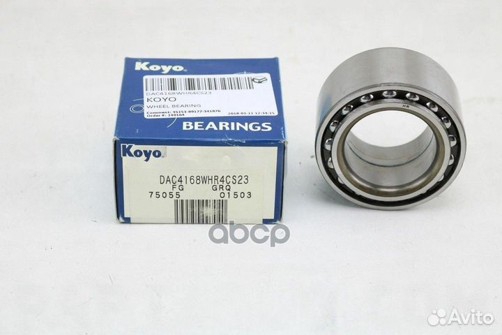 Подшипник пер.ступ. suzuki Baleno/Grand