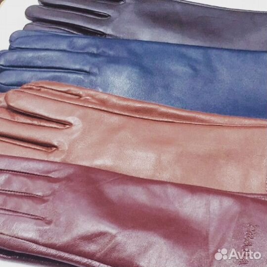 Перчатки кожа натуральная новые