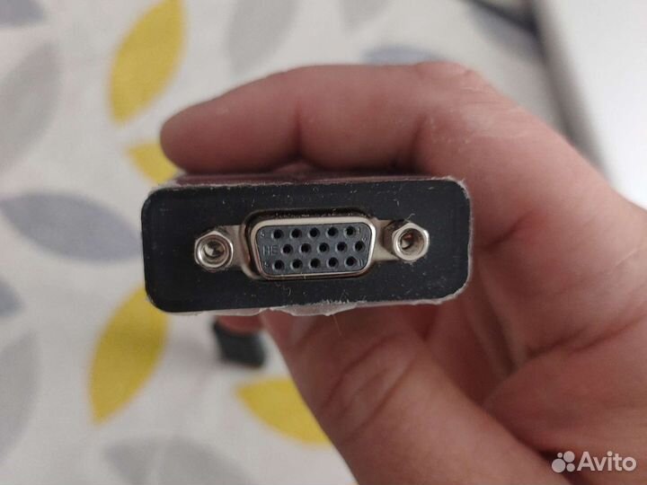 Переходник ugreen hdmi vga с питанием ps3 ps4