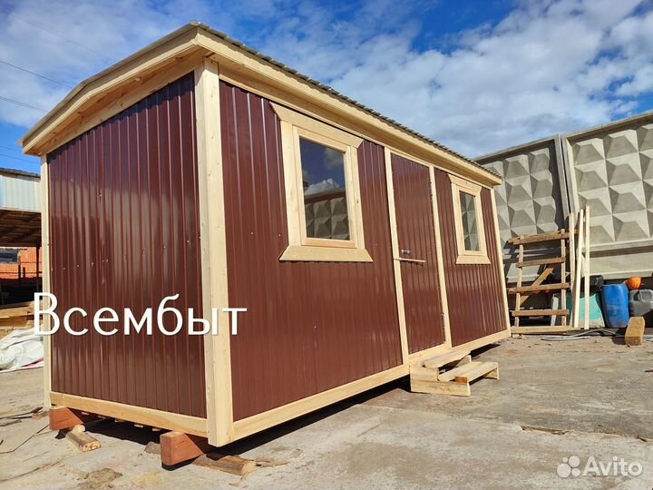 Бытовка из металла за 1 день