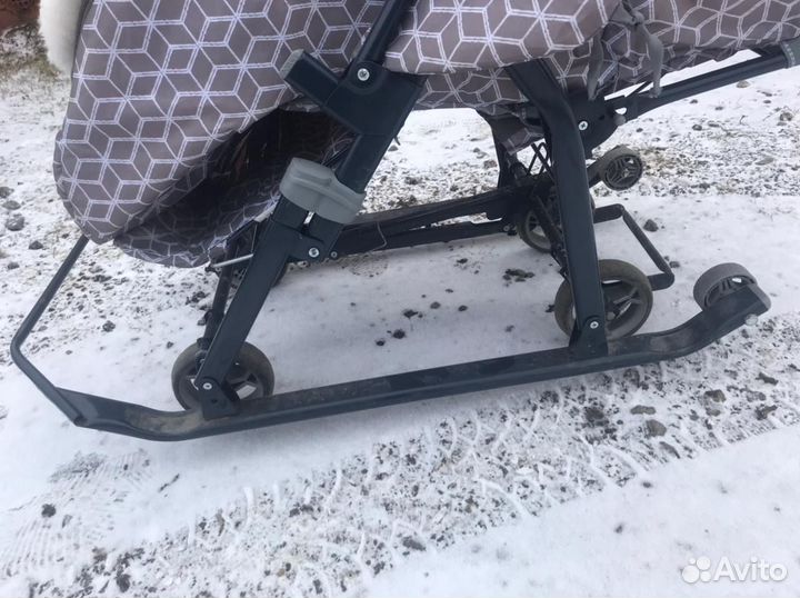 Санки коляска ника 7