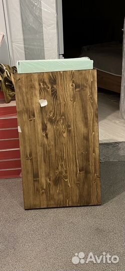Подоконник деревянный из массива сосны