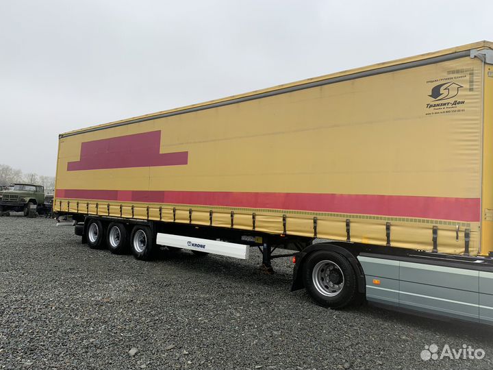 Полуприцеп шторный Krone SD, 2012