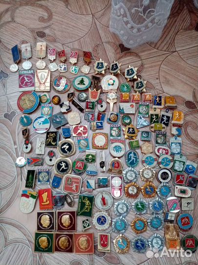 Значки спорт-ссср