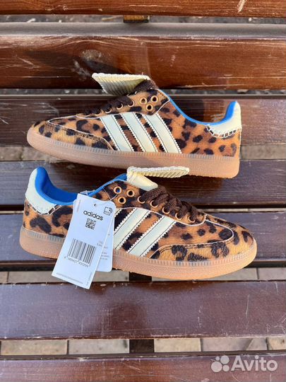 Adidas samba Wales bonner leopard