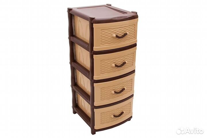 Комод пластиковый Элластик (Сетка)