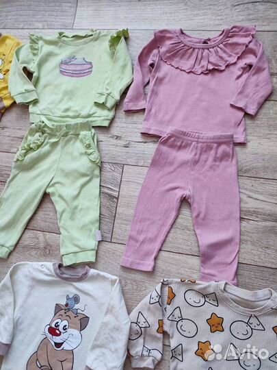 Пакет вещей для девочки 74 80