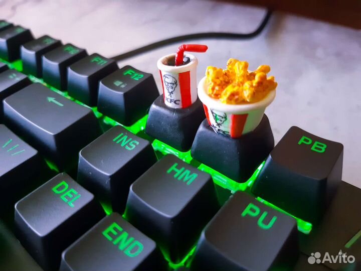 Кейкапы pbt с декором