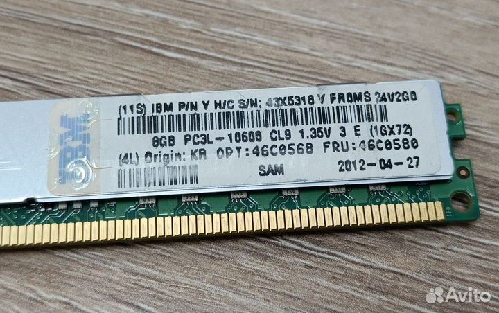 Оперативная память DDR3 8GB ECC