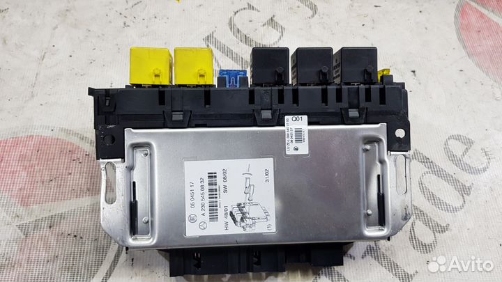 Блок SAM на Mercedes-Benz R230 SL