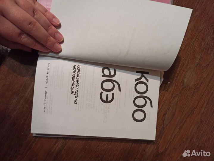 Кобо Абэ Сожженная карта человек ящик