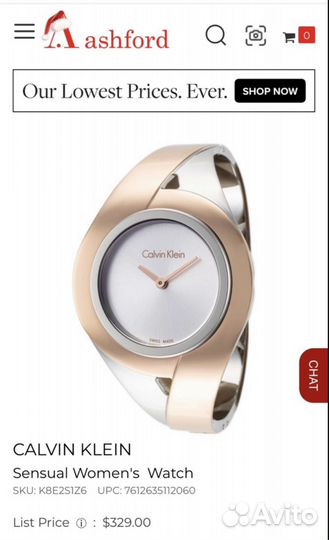 Часы Calvin Klein Оригинал