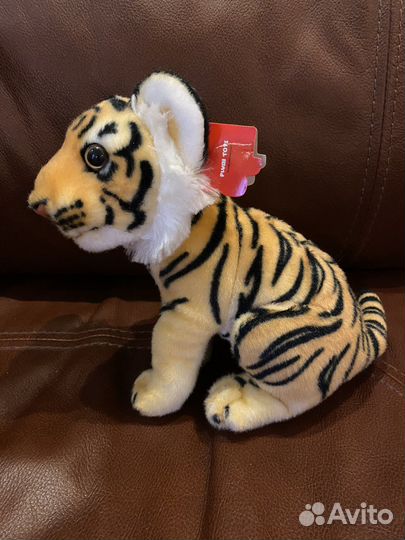 Мягкая игрушка тигр, высота 22 см