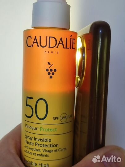 Солнцезащитное молочко caudalie vinosun spf50