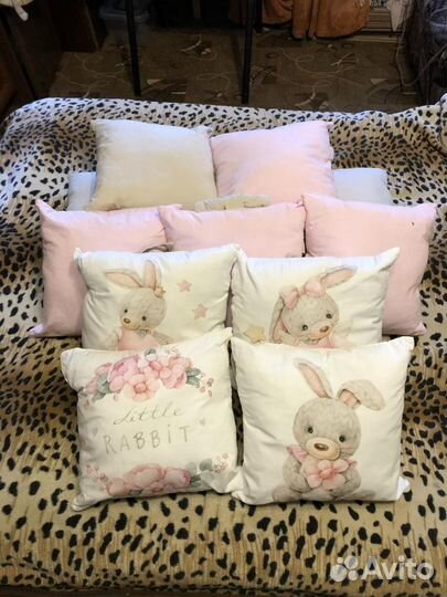 Подушки - бортики для детской кроватки