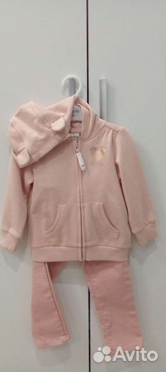 Пакет новых вещей на девочку 86