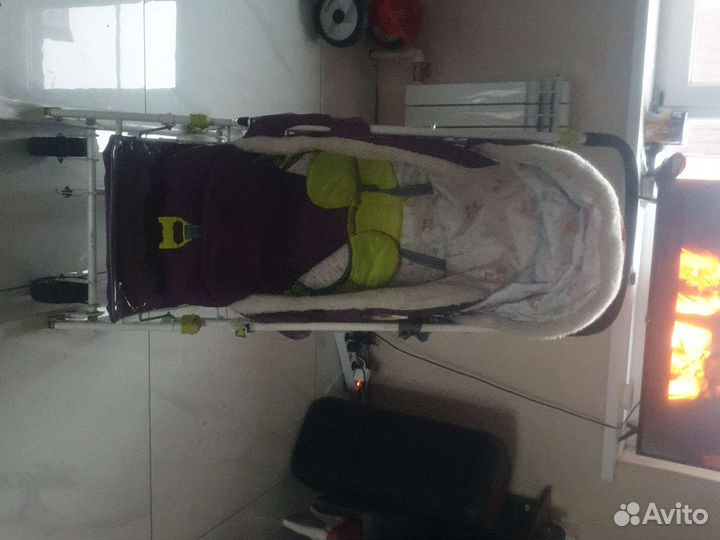 Коляска санки