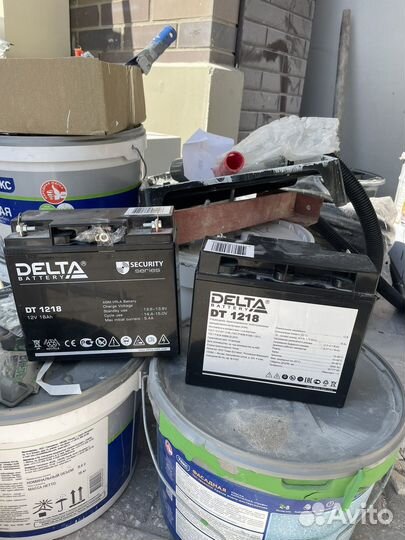 Аккумулятор delta DT 1218