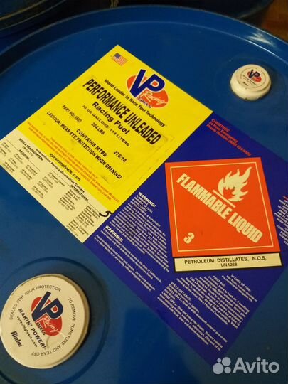 Спортивное топливо VP Racing, ELF и др
