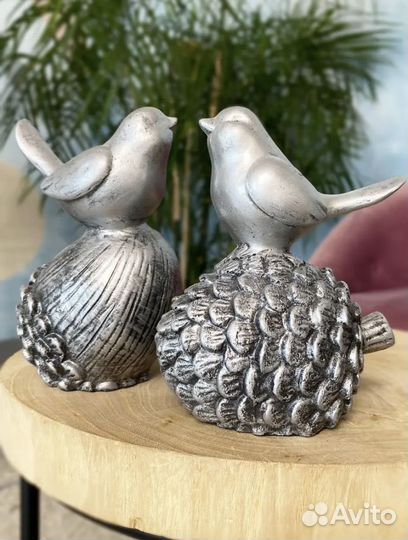 Статуэтка декор птички