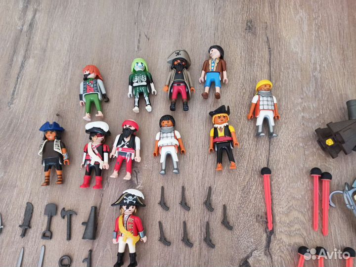 Пиратский корабль Playmobil + доп. Наборы