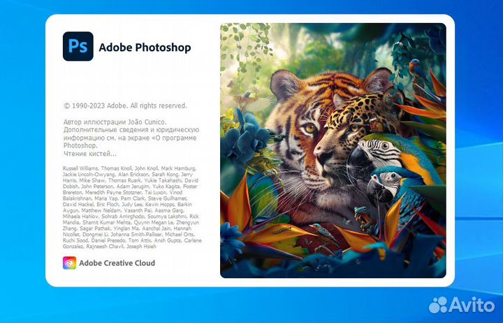 Photoshop 2024 Генеративная заливка / Набор Adobe