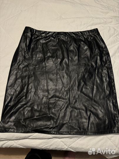 Юбка из экокожи 60-62 размер