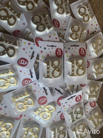 Свечи восковые цветные